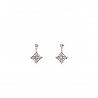 LOUIS VUITTON IDYLLE BLOSSOM EAR STUD, YELLOW GOLD AND DIAMOND - PER UNIT Q96170